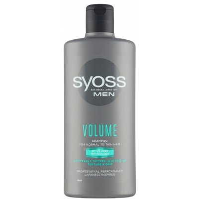 Syoss MEN Volume šampon pro muže s normálními až slabými vlasy 440 ml – Zbozi.Blesk.cz