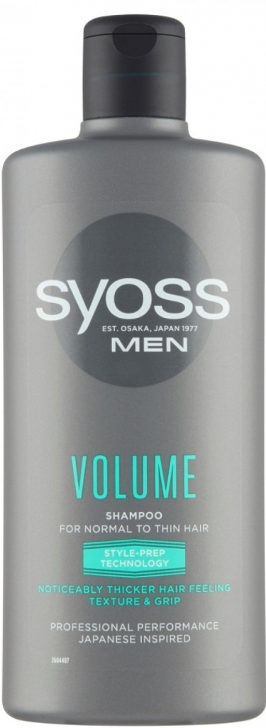 Syoss MEN Volume šampon pro muže s normálními až slabými vlasy 440 ml