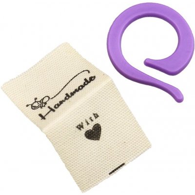 Pro Háčkování Látková cedulka, označovač – Zboží Dáma