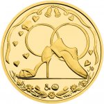 Česká mincovna Zlatý svatební dukát prsteny proof 3,49 g – Zboží Mobilmania