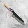 Kuchyňský nůž KANETSUNE nůž Santoku Kuro Uchi Hamatogi VARIOUS Series 165 mm