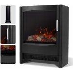 Sureflame Keston Elektrická s rovnou kouřovou trubkou černé – Zboží Dáma
