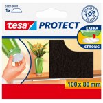 Tesa Plstěná samolepící podložka, obdélník, hnědá, 100mm x 80mm (57891-00001-01) – Sleviste.cz