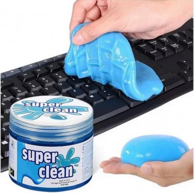 Super Clean - Aromatická čistící hmota na klávesnice a elektroniku 160 g Modrá