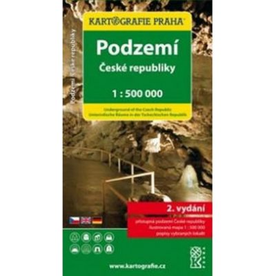 Kartografie Praha Podzemí České republiky 1:500 000 – Zbozi.Blesk.cz