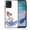 Pouzdro a kryt na mobilní telefon Motorola PROTEMIO MY ART Ochranný kryt pro Motorola Moto G53 5G SUPERMOM (112) 75879