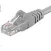 síťový kabel PremiumCord SPUTP02 patch UTP RJ45-RJ45 CAT5e, 2m, šedý