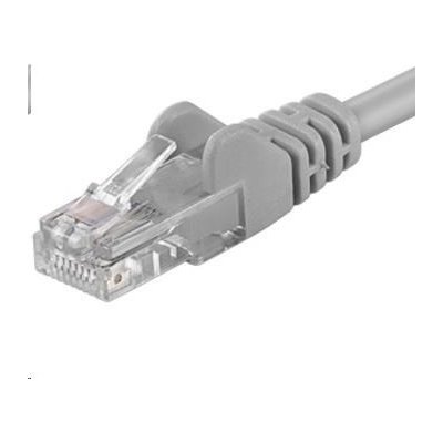 PremiumCord SPUTP02 patch UTP RJ45-RJ45 CAT5e, 2m, šedý – Hledejceny.cz