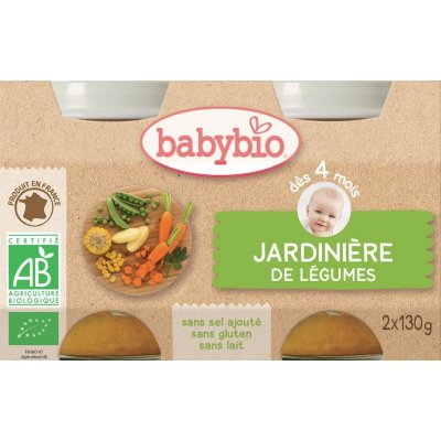 Babybio zeleninová směs 2 x 130 g – Zboží Mobilmania