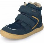 Chlapecké zimní barefoot boty PRO-tex GERO denim – Zboží Dáma