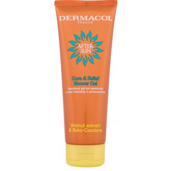 Dermacol After Sun sprchový gel po opalování čokoláda a pomeranč 250 ml