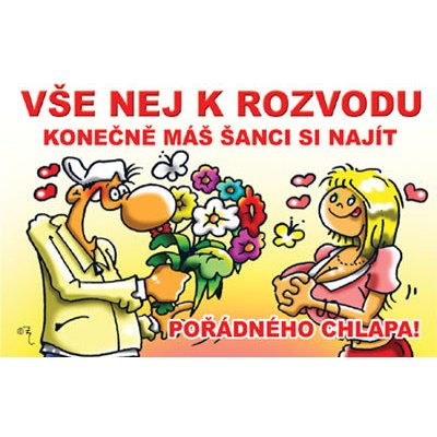 Průkaz Vše nej k rozvodu – Hledejceny.cz