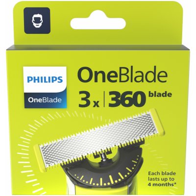 Philips OneBlade 360 QP430/50 3 ks – Zboží Mobilmania