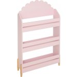 Atmosphera for kids Dětská knihovnička Fjella, 61,5x18,5x100 cm, květina – Sleviste.cz