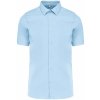 Pánská Košile Kariban pánská košile s elastanem Comfy světle modrá