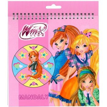 Winx club fashion Mandaly omalovánky