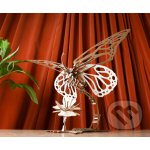 Ugears 3D puzzle Motýl s květinou 168 ks – Zbozi.Blesk.cz