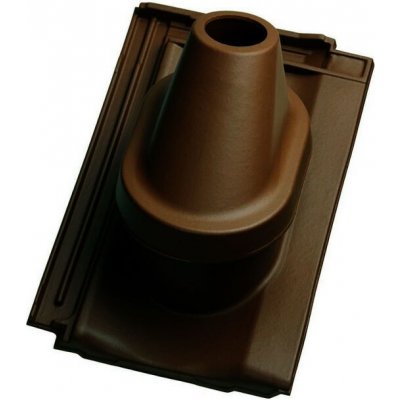 Tondach Stodo/Contiton 12 taška anténní engoba tmavě hnědá – Sleviste.cz