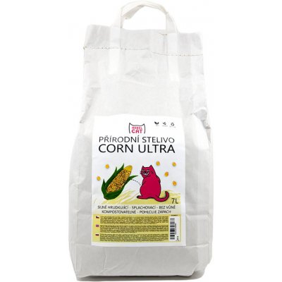 Rebel Cat přírodní hrudkující Corn Ultra 7 l – Zboží Mobilmania