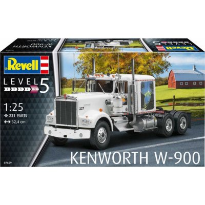 Revell Plastic ModelKit auto 07659 Kenworth W-900 1:25 – Zboží Mobilmania