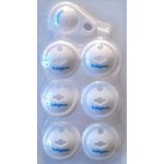 BabyOno ochrana zásuvky 6 ks Bílá – Zboží Mobilmania