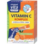 Maxi Vita Magnézium 400 mg + B komplex + vitamin C 20 sáčků – Hledejceny.cz