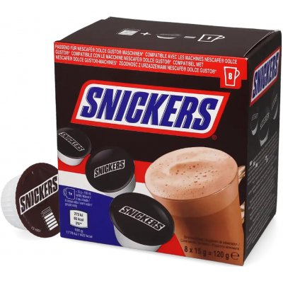 Mars Snickers horká čokoláda 8 ks – Hledejceny.cz