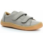 Froddo Barefoot polobotky velcro Light Grey – Zboží Mobilmania