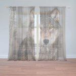 Záclony Vlk 2: 2 ks - 150x250 cm - Sablio – Hledejceny.cz