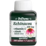 MedPharma Echinacea 100 mg + vitamín C + zinek 107 tablet – Hledejceny.cz