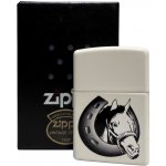 Zippo weiß col. Horse in Horseshoe 2002858 – Hledejceny.cz