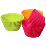 Lékué Sada 6 barevných silikonových formiček na muffiny Lékué 7 cm – Zboží Dáma