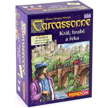 Mindok Carcassonne Král hrabě a řeka