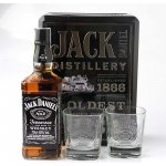 Jack Daniel's 40% 0,7 l (darkové balení 2 sklenice) – Hledejceny.cz