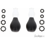 Taboom Nipple Enlargers with 8 Rings Black – Zboží Dáma