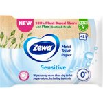ZEWA Pure vlhčený bílý 42 ubrousků – Zbozi.Blesk.cz