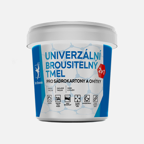 Den Braven Univerzální brousitelný tmel 1,5 kg bílý od 38 Kč - Heureka.cz