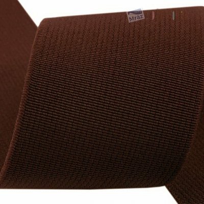 Pruženka hladká tkaná 50mm tmavě hnědá – Zboží Mobilmania