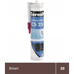 Ceresit CS 25 sanitární silikon 280 g brown – Zboží Mobilmania
