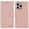 Pouzdro a kryt na mobilní telefon Apple Mercury pro iPhone 14 Pro - Mercury, Bluemoon Diary Rose Gold