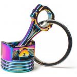 Přívěsek na klíče píst duhový – Sleviste.cz