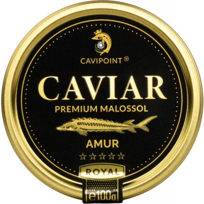 Amur royal premium sturgeon caviar 100 g – Zboží Dáma