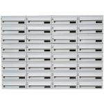 3MH s.r.o. Poštovní schránka MB 01-300x110x370 v sestavě na stěnu Barva: RAL 7035 šedá – Hledejceny.cz