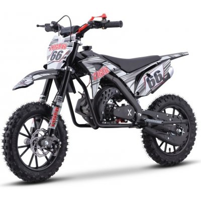 mamido Dětská benzínová motorka RamiGO TIGER 49CC černá – Sleviste.cz