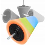 AMIO Pěnové leštící kotouče na disky, kuželové 3 ks | Zboží Auto