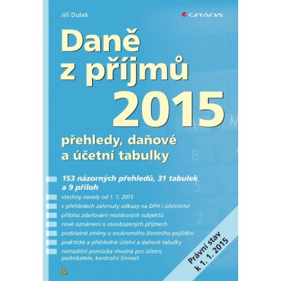 Daně z příjmů 2015