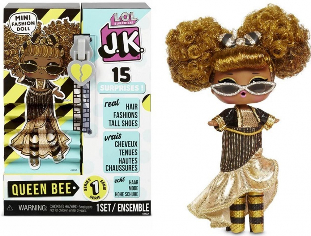 L.O.L. Surprise! J.K. Queen Bee Fashion Doll s botami