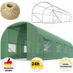 Plonos tunel 10 m² 400 x 250 cm zelený – HobbyKompas.cz