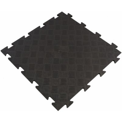 ArtPlast Linea Tenax Diamond Plate 50 x 50 x 0,8 cm černá 1 ks – Zboží Mobilmania