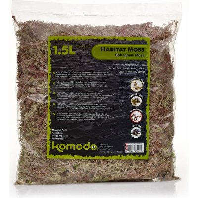 Komodo Habitat Moss 1,5 l – Zboží Mobilmania